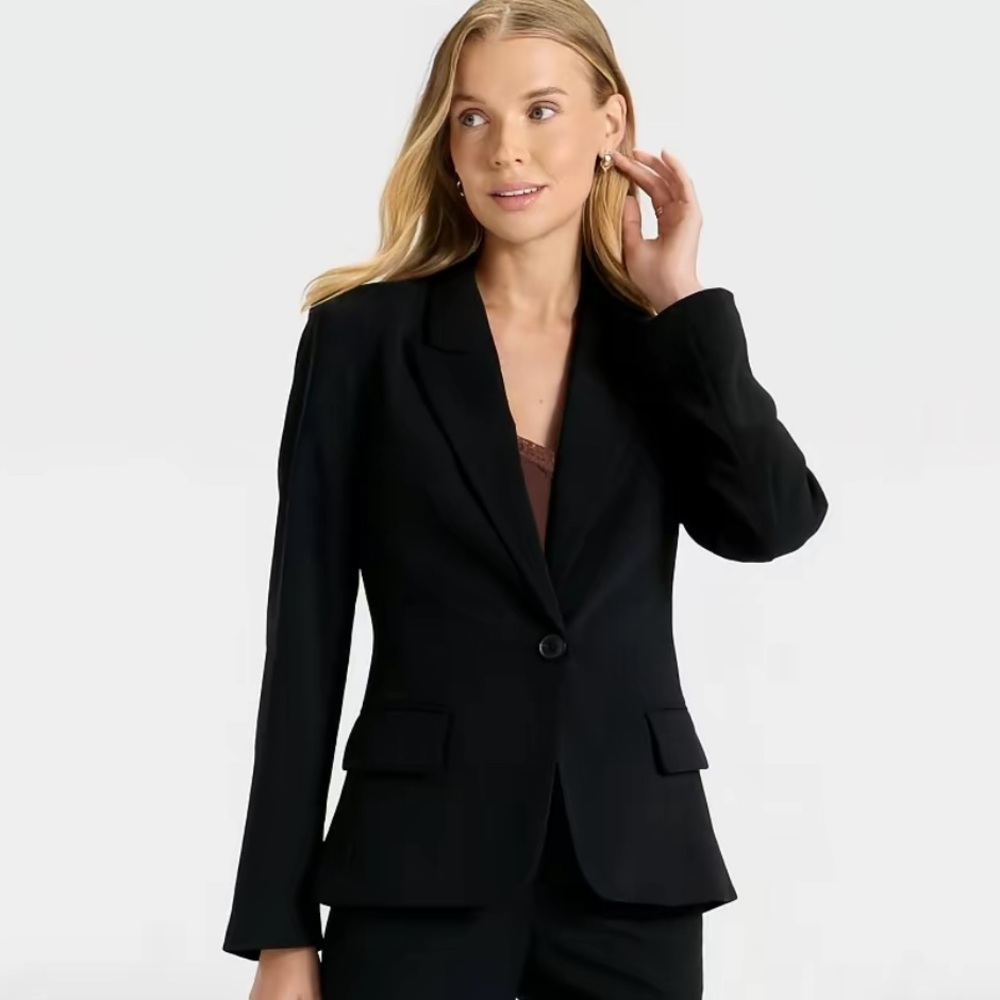 A NEW DAY/TARGET | WOMENS BLACK BLAZER SIZE MEDIUM